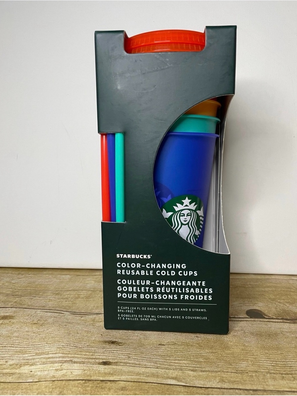 Starbucks Color-Changing Reusable Cold Cups